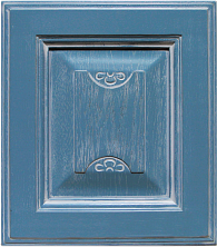 картинка Дуб Афина, цвет RAL-5024, белая патина от магазина "Магазин дверей"