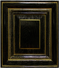 картинка Дуб Бергонци эмаль черная, патина золото от магазина "Магазин дверей"