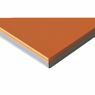 картинка Фасад UV-лак Оранжевый, кромка 3D акриловая от магазина "Kuhnitop.ru"